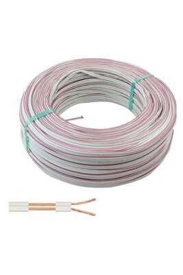 2x0,75 Ttr Yassı Elektrik Kablosu 20 mt ürün fotoğrafı