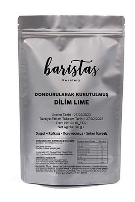 Dondurularak Kurutulmuş Limon 45gr. / Freeze Dried Lime ürün fotoğrafı