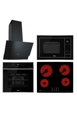 Siyah Ankastre Set ( Tvt 60 - Tz 6415 - Hlb 840 Ss-ml 820 Bıs) ürün fotoğrafı