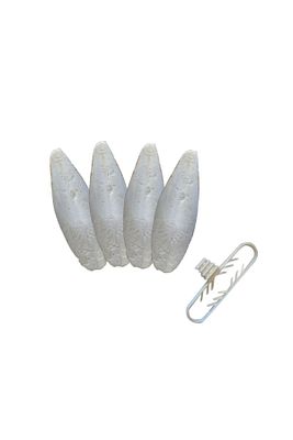 4 Adet Temizlenmiş Mürekkep Balığı (KALAMAR) Kemiği 7-8cm Ve Tutacak ürün fotoğrafı