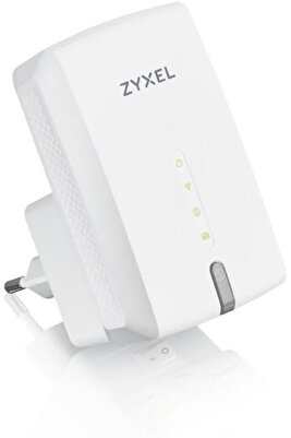 Zyxel Wre6602 300Mbps-867Mbps Dual-Bant Kablosuz Ac Range Extender, Beyaz ürün fotoğrafı