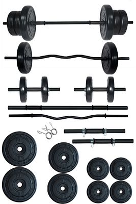48 kg Z Barlı Halter Seti ve Dambıl Seti Ağırlık Fitness Seti ürün fotoğrafı