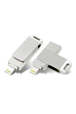 Iphone - Pc Uyumlu 128 GB Otg Flash USB Data Bellek ürün fotoğrafı
