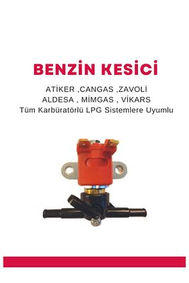 Lpg Benzin Kesici Valfi Atiker Cangas Aldesa Mimgas Vikars Uyumlu ürün fotoğrafı