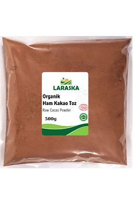 Organik Ham Kakao Tozu 500g / Raw Cacao Powder Certified Organic 500g ürün fotoğrafı