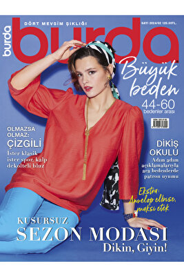 Burda Dergi Büyük Beden 2024/02 ürün fotoğrafı