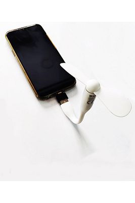 Android Type-C girişli Telefonlar İçin Esnek Gövdeli Mini Akrobat Vantilatör - Fan ürün fotoğrafı