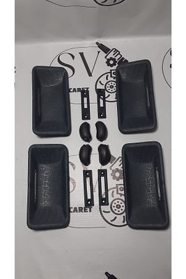 Reno 12 Toros Avuç Içi Plastiği 4 Ad. Avuç Içi Cıtası 4 Ad. Avuç Içi Badem 4 Ad Tk Set.siyah Renk ürün fotoğrafı