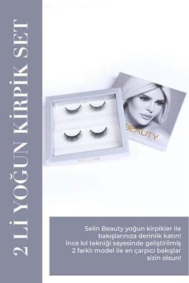 2 Li Yoğun Kirpik Set ürün fotoğrafı