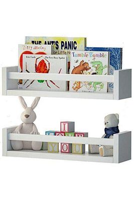 Montessori Çocuk Odası Eğitici Kitaplık 2 Li Duvar Raf Set ürün fotoğrafı