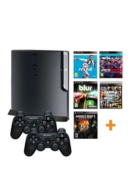 Ps3 1tb + 2 Kol + 80 Adet Dijital Oyun ( Kutusuz ) 12 Ay Garantili ürün fotoğrafı