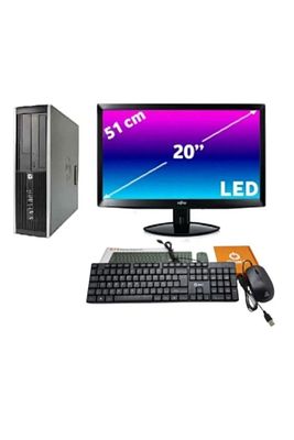 OFİS BİLGİSAYAR TAKIMI + HP 8200 I5 2.NESİL + 8GB RAM + 120SSD + 20INCH LED MONİTÖR (YENİLENMİŞ) ürün fotoğrafı