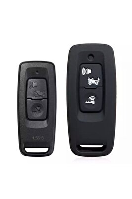 Honda Pcx 2021-2022-2023-24-25 Model Yeni Kasa Uyumlu 2023-2024 Forza Anahtar Kılıfı Siyah/beyaz ürün fotoğrafı