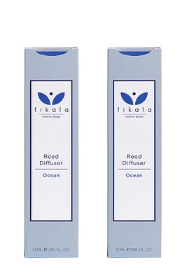 Bambu Çubuklu Oda Kokusu Okyanus 50 Ml Ocean Reed Diffuser 2'li ürün fotoğrafı