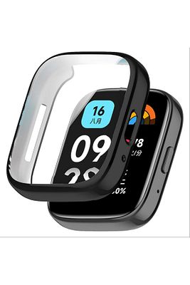 Xiaomi Redmi Watch 3 Active İle Uyumlu Tam Koruma Silikon Kılıf Renkli Kasa ürün fotoğrafı