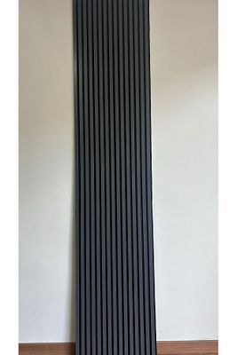 Akustik Duvar Paneli / 60x280 / Antrasit / 5 Mm Keçe / 9 Mm Çıta ürün fotoğrafı