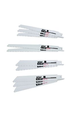 Tilki Kuyruğu Testere Bıçakları 10 Parça Ağaç Metal Testere Bıçak ürün fotoğrafı