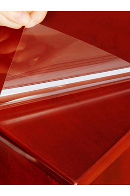 Ultra Şeffaf Kendinden Yapışkanlı Parlak Özel Masa Kaplama Folyosu 122x200cm ürün fotoğrafı