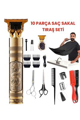 6 Ürün 10 Parça Berber Tıraş Seti ürün fotoğrafı
