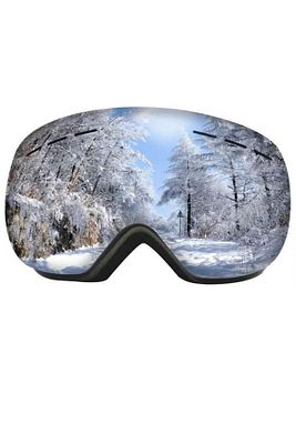 Uv400 Korumalı Antisis Özellikli 3 Katmanlı Aynalı Snowboard Kayak Gözlüğü ürün fotoğrafı