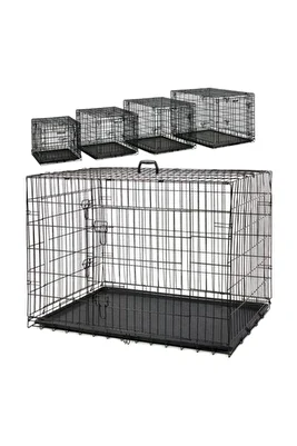 Atakan Petshop Katlanabilir Tepsili Kedi Köpek Kafesi 106.7x71x76 Cm ürün fotoğrafı