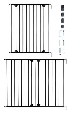 62-102 Cm Metal Uzayan Güvenlik Kapısı Siyah ürün fotoğrafı