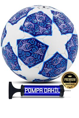 Futbol Topu Pompalı UCL Şampiyonlar Ligi Çocuk-Genç Halı Saha Futbol Topu No:5 ürün fotoğrafı
