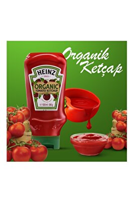 Heinz Organik Ketçap 580g x 2 ürün fotoğrafı