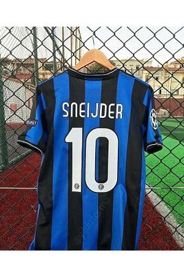 Inter 2010 Madrid Şampiyonlar Ligi Finali Wesley Sneijder Nostalji Forması ürün fotoğrafı
