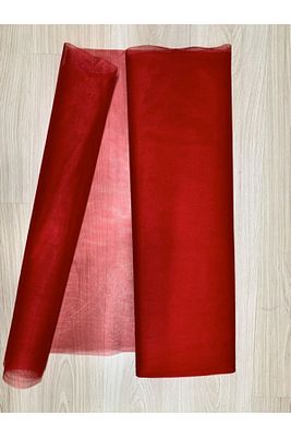Kırmızı Kristal Tül 100x300 ürün fotoğrafı