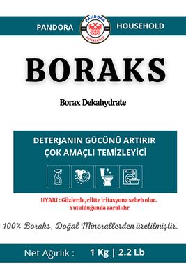 Saf Boraks Toz 1 Kg TÜL PERDE TEMİZLEYİCİ DETERJAN ürün fotoğrafı