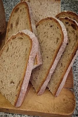 %100 Ekşi Mayalı Tam Buğday Ekmegi 1000 gr ürün fotoğrafı