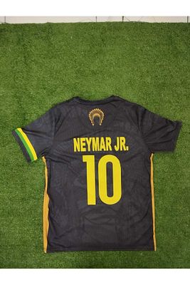 Brezilya Neymar Jr. Retro Özel Şampiyonlar Ligi Armalı Futbol Forması 27 ürün fotoğrafı