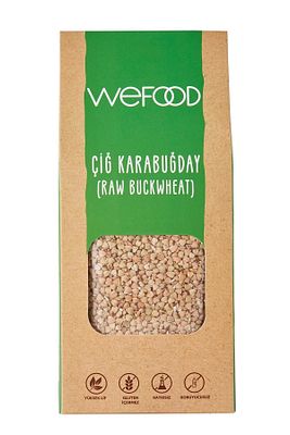 Glütensiz Çiğ Karabuğday Tanesi 400 gr (Greçka) ürün fotoğrafı