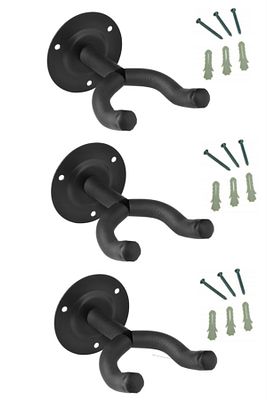 Gds-333 (3X) Gitar Duvar Askısı Standı Aparatı (3'LÜ PAKET) ürün fotoğrafı