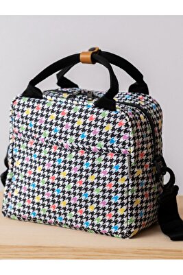 Termal Su Geçirmez Isı Yalıtımlı Yemek Taşıma Beslenme Çantası Askılı ürün fotoğrafı