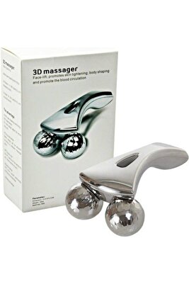 Güzellik Aleti Masaj Cihazı Boyun Vücut Ayak Platin Silindir Yüz Masaj Aleti ürün fotoğrafı