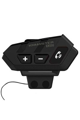 Kn550 Motosiklet Bluetooth Interkom Intercom Kulaklık Mikrofon Seti-kırmızı ürün fotoğrafı
