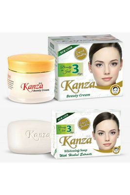 Kanza Beyazlatıcı  Krem Ve Sabun Seti ürün fotoğrafı