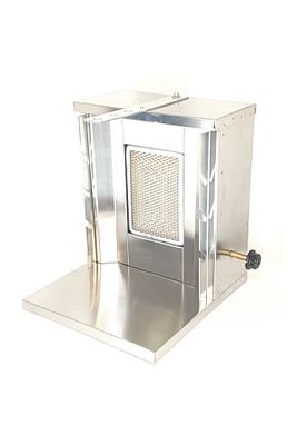 Döner Ocagı Mini Tip Döner Makinesi Tek Gözlü Bıçaksız Döner Ocak ürün fotoğrafı