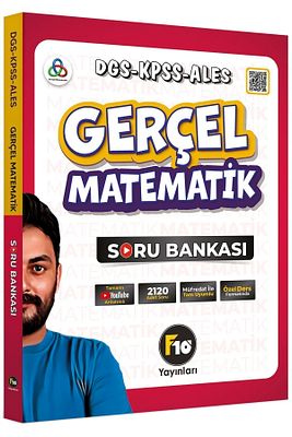 Gerçel Matematik DGS KPSS ALES Soru Bankası ürün fotoğrafı