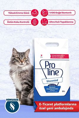 Bentonit Kedi Kumu 20 Lt ürün fotoğrafı