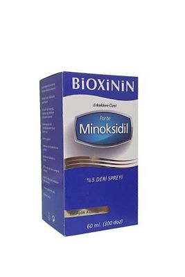 Bioxcin Forte Minoksidil %5 Deri Spreyi 60ml ürün fotoğrafı