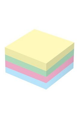 7676cp Yapışkanlı Not Kağıdı Küp 76x76 400yp. Pastel ürün fotoğrafı