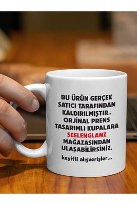 Kuduruyor Musun Köpek ? Kudur Prens Dizisi Özel Baskılı Kupa Bardak ürün fotoğrafı