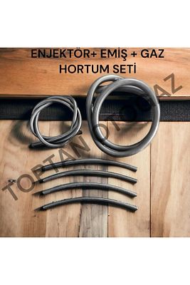 ENJEKTÖR + EMİŞ + GAZ HORTUMU SIRALI SİSTEM ÜNİVERSAL ÜRÜN ürün fotoğrafı