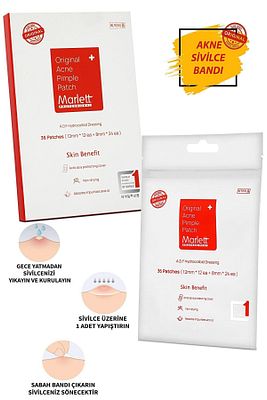 Pimple Patch 36 Patch - 36'lı Akne Ve Sivilce Bandı ürün fotoğrafı