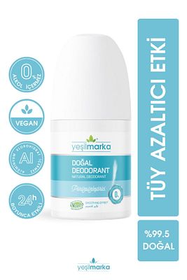 Doğal Roll On Deodorant Pürüzsüzleştirici Tüy Azaltıcı Etkili Ter Kokusu Önleyici ürün fotoğrafı