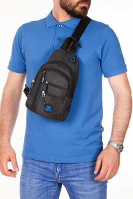 Keten Kulaklı Ve Usb Çıkışlı Omuz Ve Bel Çantası (17X28CM) ürün fotoğrafı