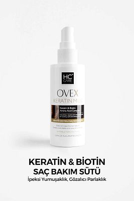 Hc Ovex Keratin & Biotin Saç Bakım Sütü - 150 Ml. Yeni Koku ürün fotoğrafı
